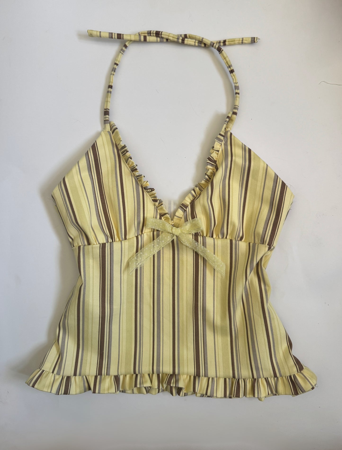“banana” Halter Tank Top
