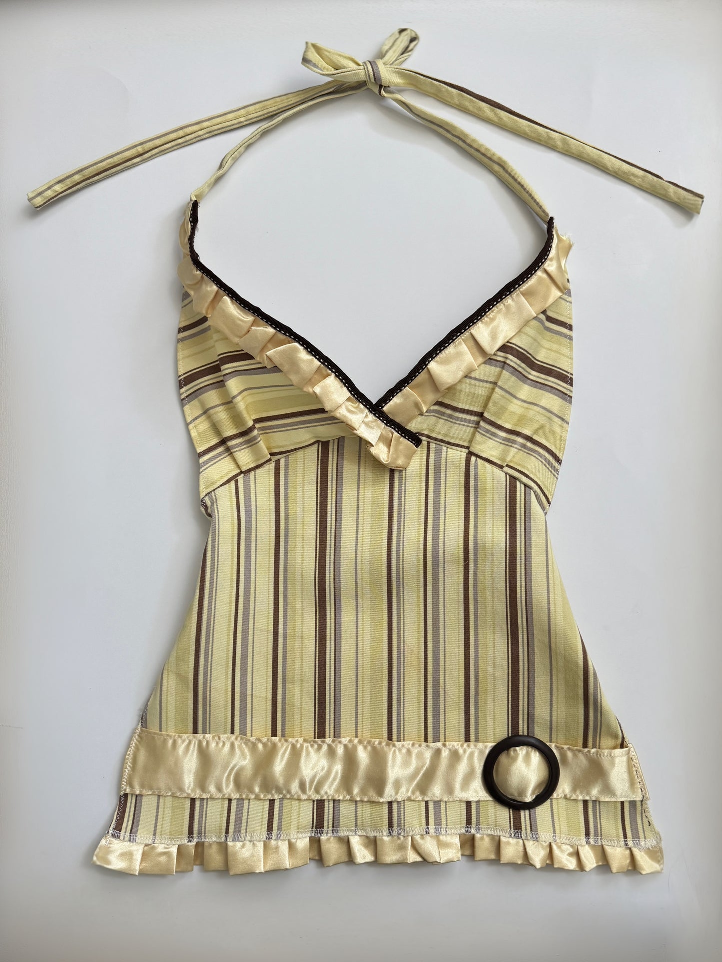 “banana” Halter Tank Top