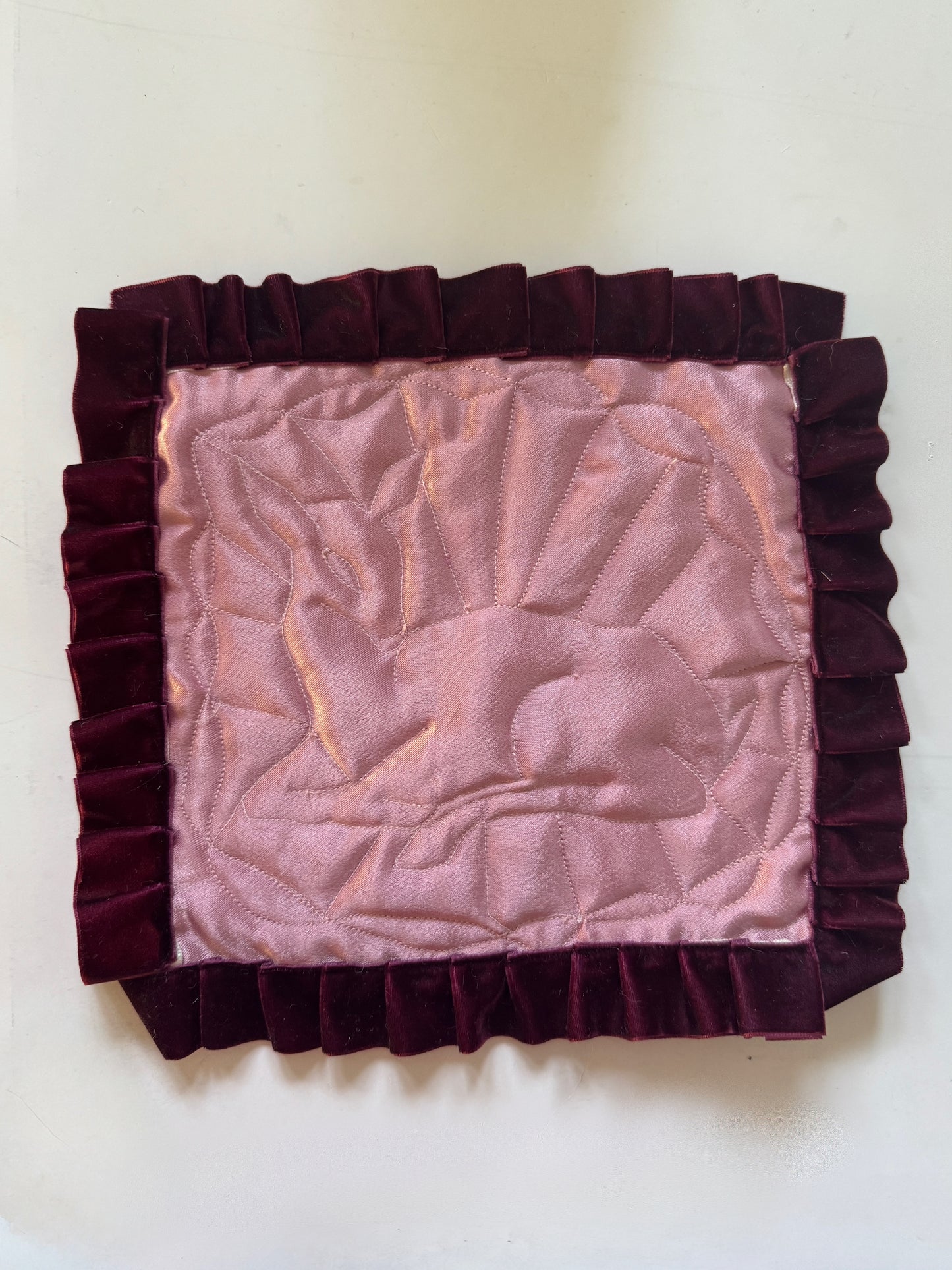 “My Dear” Mini Satin Quilt Tapestry
