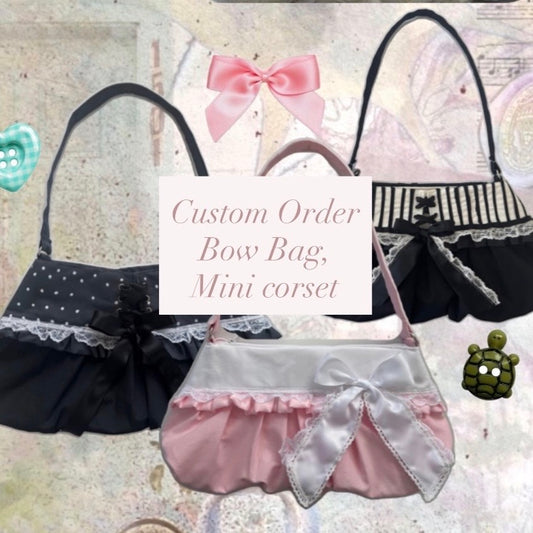 Lacey Bow CUSTOM - Please Read Description