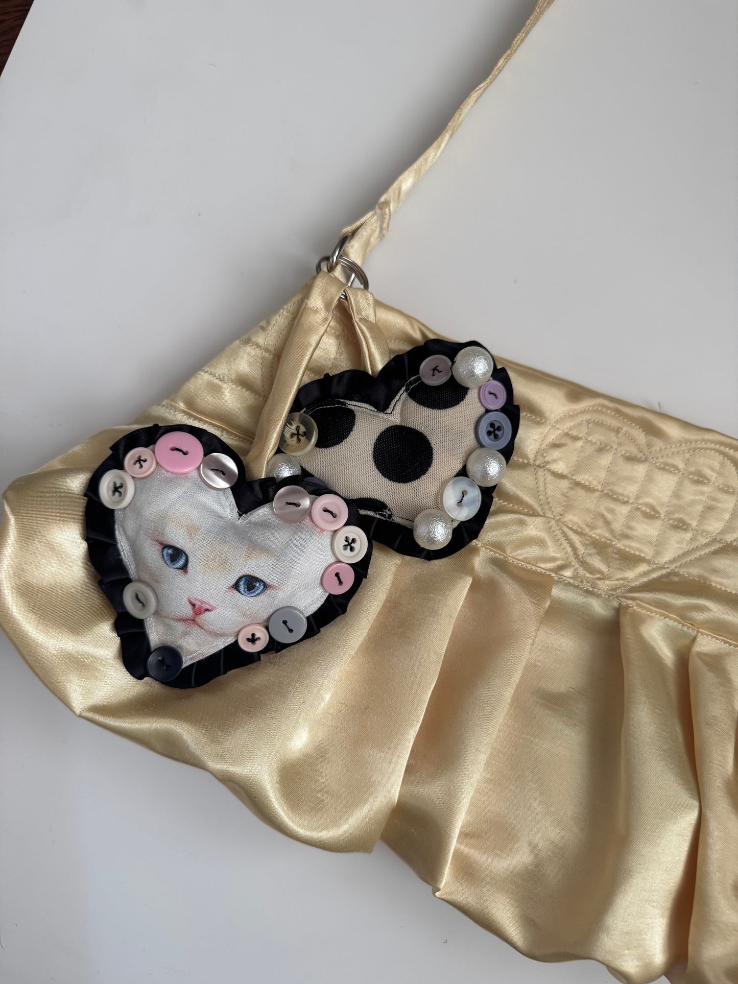 Heart Plush Key Chain (Customized)