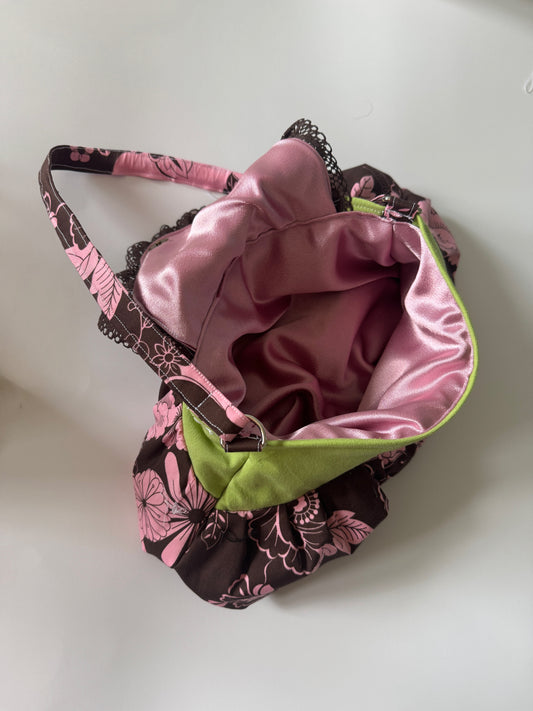 “Lotus” Flap Over Bag