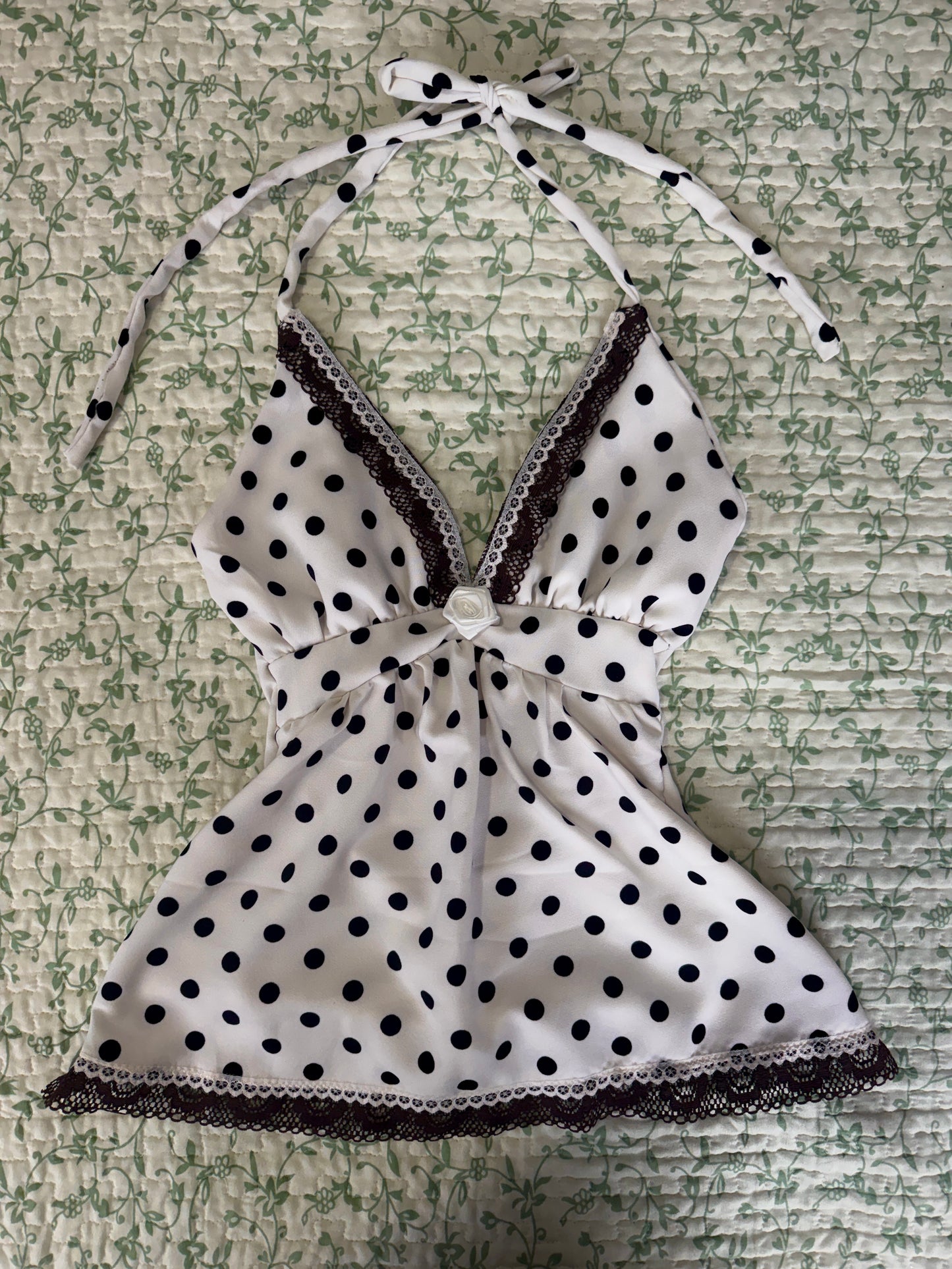 Rosette Halter Top