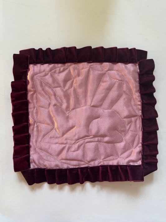 “My Dear” Mini Satin Quilt Tapestry