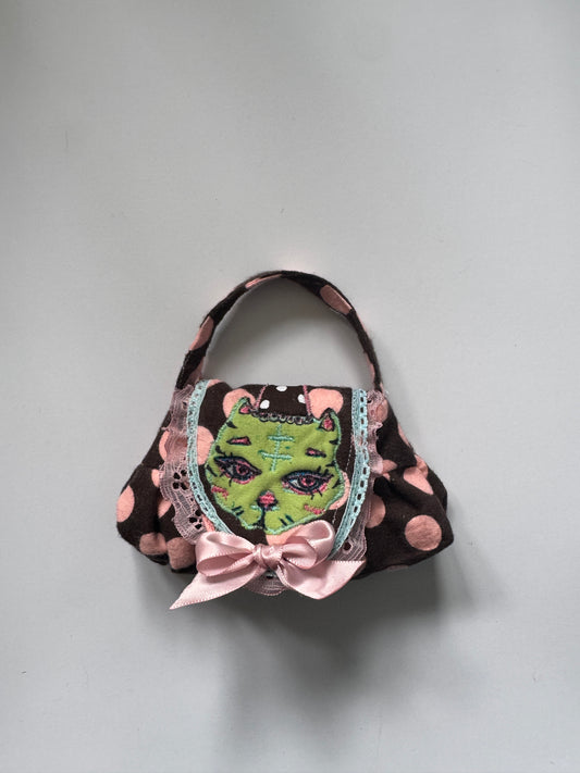“Tiger” Embroidered Pouch