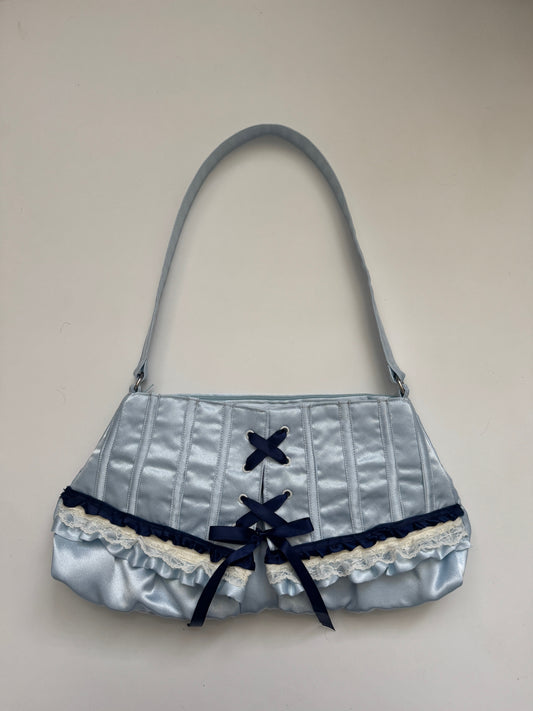 Custom Corset Bag - Baby Blue