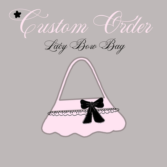 Lacey Bow CUSTOM - Please Read Description
